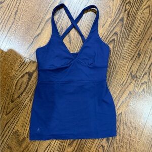 Susana Monaco Blue Tank Top